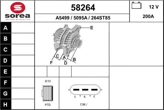 EAI 58264 - Alternator www.molydon.hr