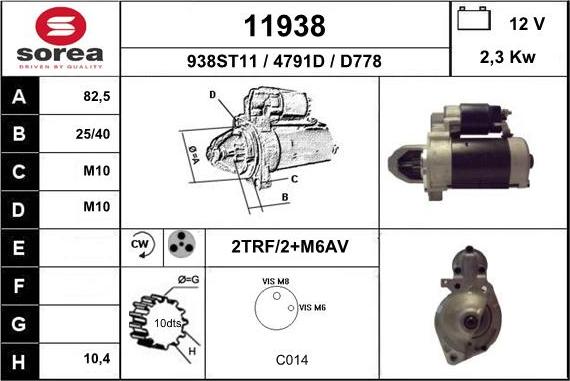 EAI 11938 - Starter www.molydon.hr