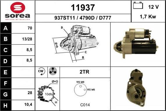 EAI 11937 - Starter www.molydon.hr