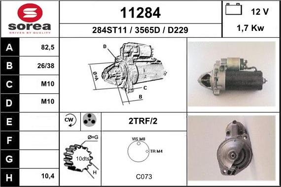 EAI 11284 - Starter www.molydon.hr