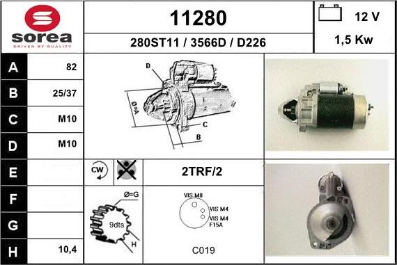 EAI 11280 - Starter www.molydon.hr