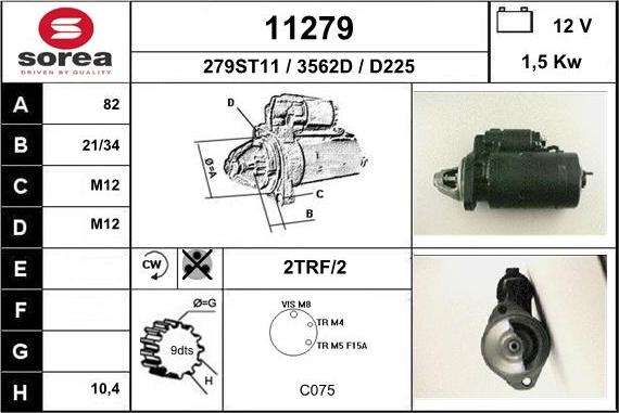 EAI 11279 - Starter www.molydon.hr