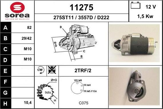 EAI 11275 - Starter www.molydon.hr