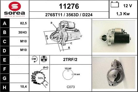 EAI 11276 - Starter www.molydon.hr