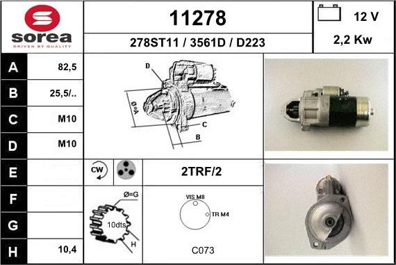 EAI 11278 - Starter www.molydon.hr
