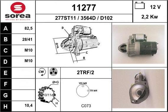 EAI 11277 - Starter www.molydon.hr