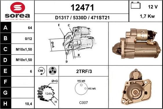 EAI 12471 - Starter www.molydon.hr