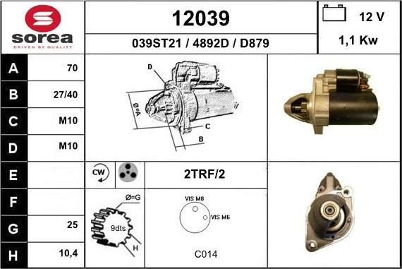 EAI 12039 - Starter www.molydon.hr