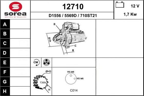 EAI 12710 - Starter www.molydon.hr
