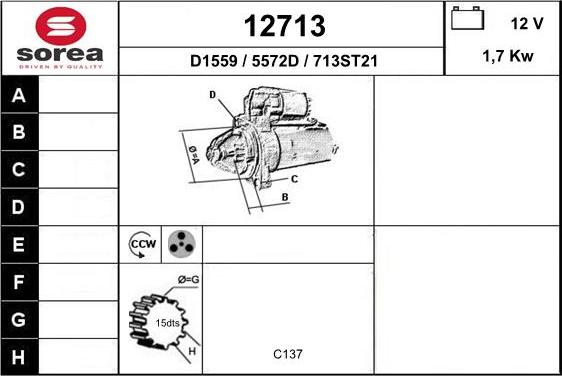EAI 12713 - Starter www.molydon.hr