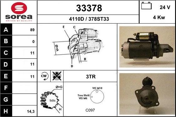 EAI 33378 - Starter www.molydon.hr