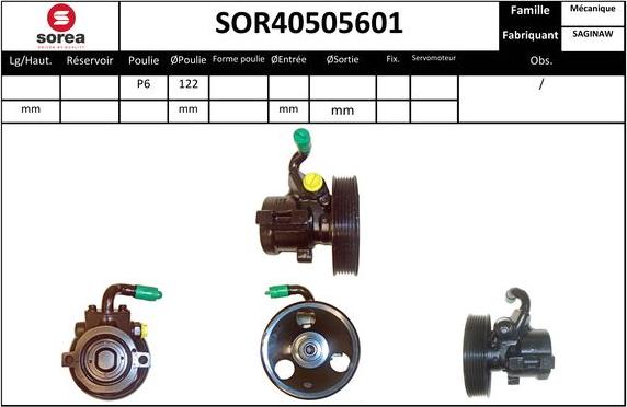 EAI SOR40505601 - Hidraulična pumpa, upravljanje www.molydon.hr