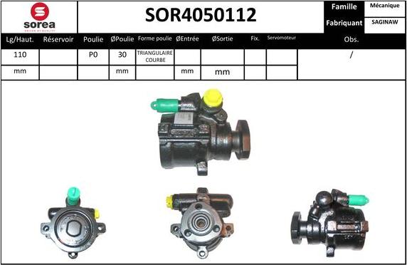 EAI SOR4050112 - Hidraulična pumpa, upravljanje www.molydon.hr