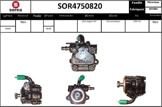 EAI SOR4750820 - Hidraulična pumpa, upravljanje www.molydon.hr