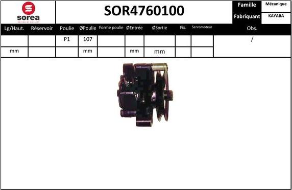 EAI SOR4760100 - Hidraulična pumpa, upravljanje www.molydon.hr