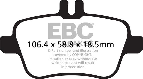 EBC Brakes DP22157 - Komplet Pločica, disk-kočnica www.molydon.hr