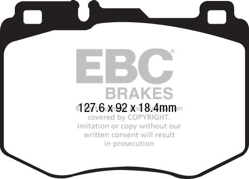 EBC Brakes DP22210 - Komplet Pločica, disk-kočnica www.molydon.hr