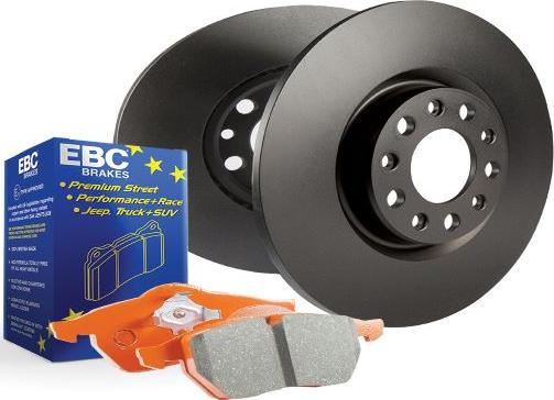 EBC Brakes PD05KF033 - Komplet kočnica velike snage www.molydon.hr
