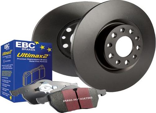 EBC Brakes PDKR574 - Komplet kočnica velike snage www.molydon.hr