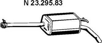 Eberspächer 23.295.83 - Zadnji Ispušni lonac www.molydon.hr