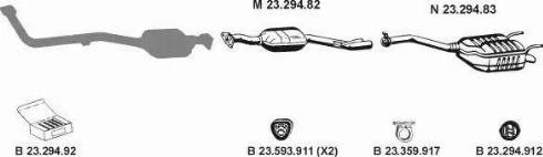 Eberspächer 232495 - Ispušni sistem www.molydon.hr