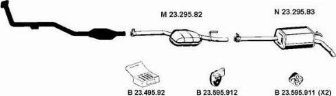Eberspächer 232453 - Ispušni sistem www.molydon.hr