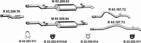 Eberspächer 232474 - Ispušni sistem www.molydon.hr