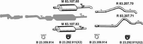 Eberspächer 232484 - Ispušni sistem www.molydon.hr
