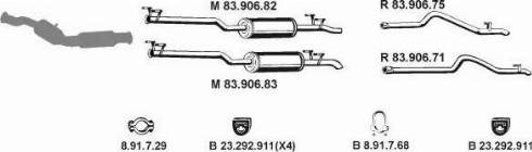 Eberspächer 232627 - Ispušni sistem www.molydon.hr