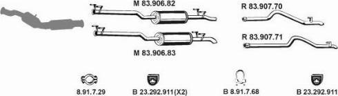 Eberspächer 232628 - Ispušni sistem www.molydon.hr