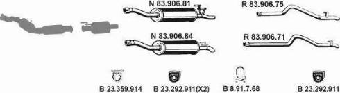 Eberspächer 232626 - Ispušni sistem www.molydon.hr