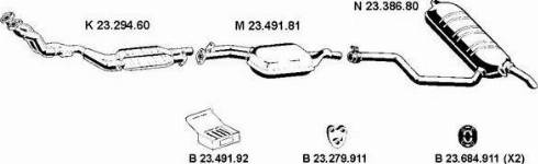 Eberspächer 232096 - Ispušni sistem www.molydon.hr
