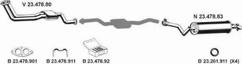 Eberspächer 232049 - Ispušni sistem www.molydon.hr