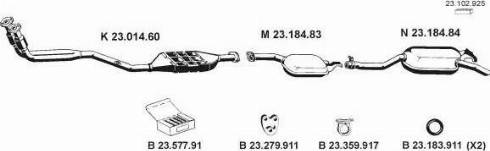 Eberspächer 232081 - Ispušni sistem www.molydon.hr