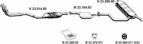 Eberspächer 232083 - Ispušni sistem www.molydon.hr