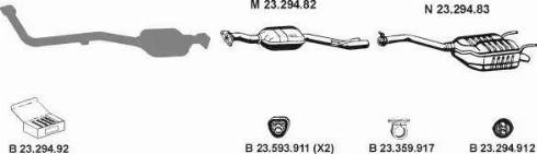 Eberspächer 232026 - Ispušni sistem www.molydon.hr