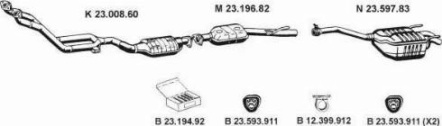 Eberspächer 232194 - Ispušni sistem www.molydon.hr