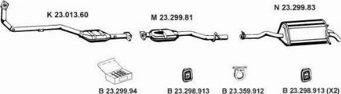 Eberspächer 232300 - Ispušni sistem www.molydon.hr