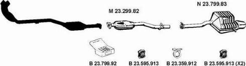 Eberspächer 232307 - Ispušni sistem www.molydon.hr