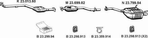 Eberspächer 232314 - Ispušni sistem www.molydon.hr