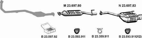 Eberspächer 232389 - Ispušni sistem www.molydon.hr