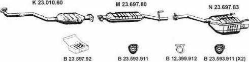 Eberspächer 232269 - Ispušni sistem www.molydon.hr