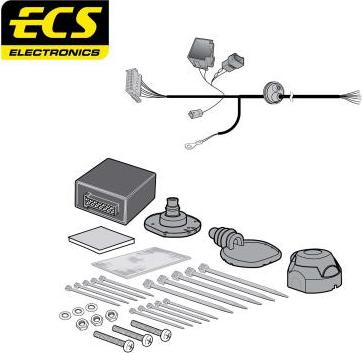 ECS MB11007U - Elektricni komplet, Uređaj za vuču www.molydon.hr