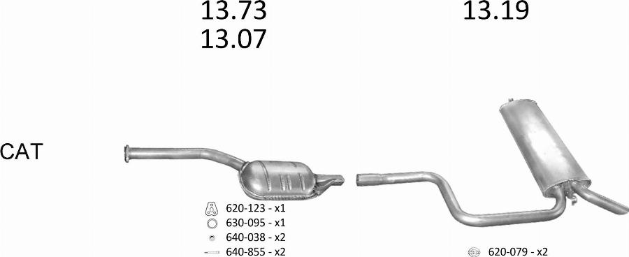 Edex 1015 - Ispušni sistem www.molydon.hr