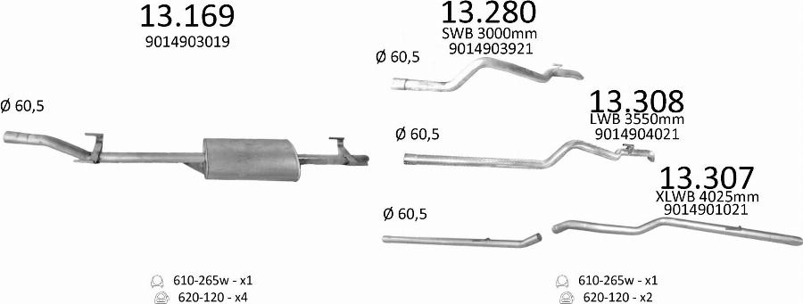 Edex 3163 - Ispušni sistem www.molydon.hr