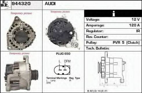 EDR 944320 - Alternator www.molydon.hr