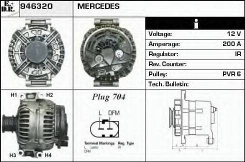 EDR 946320 - Alternator www.molydon.hr