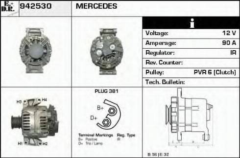 EDR 942530 - Alternator www.molydon.hr