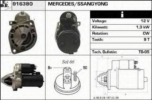 EDR 916380 - Starter www.molydon.hr
