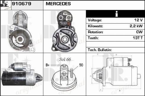 EDR 910679 - Starter www.molydon.hr
